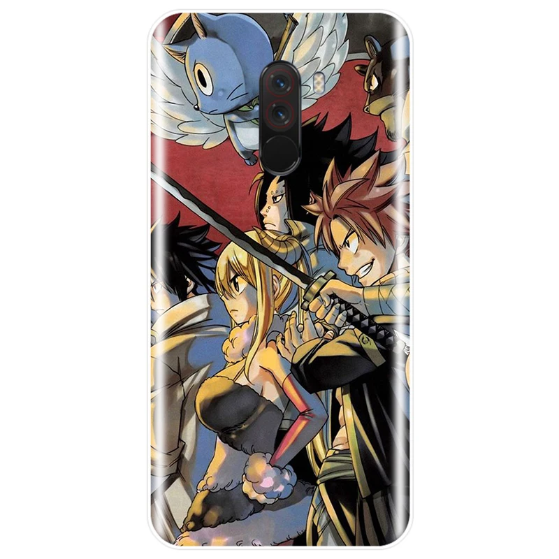 Manga Fairy Tail Cover TPU Phone Case For Redmi 4 4A 4X 5A 5 PLUS 6pro 7 NOTE 6 Pro | Мобильные телефоны и аксессуары