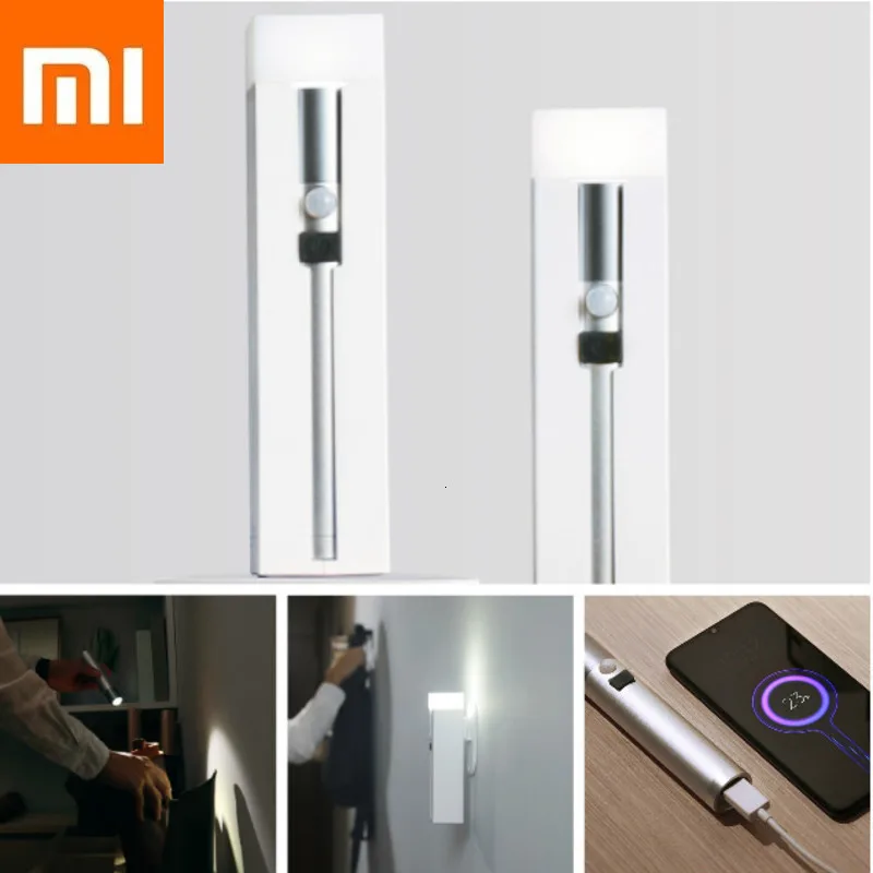Xiaomi NexTool Многофункциональный индукционный светильник для вспышки Xiomi аварийный светильник для кемпинга настенный светильник с датчиком аварийной зарядки