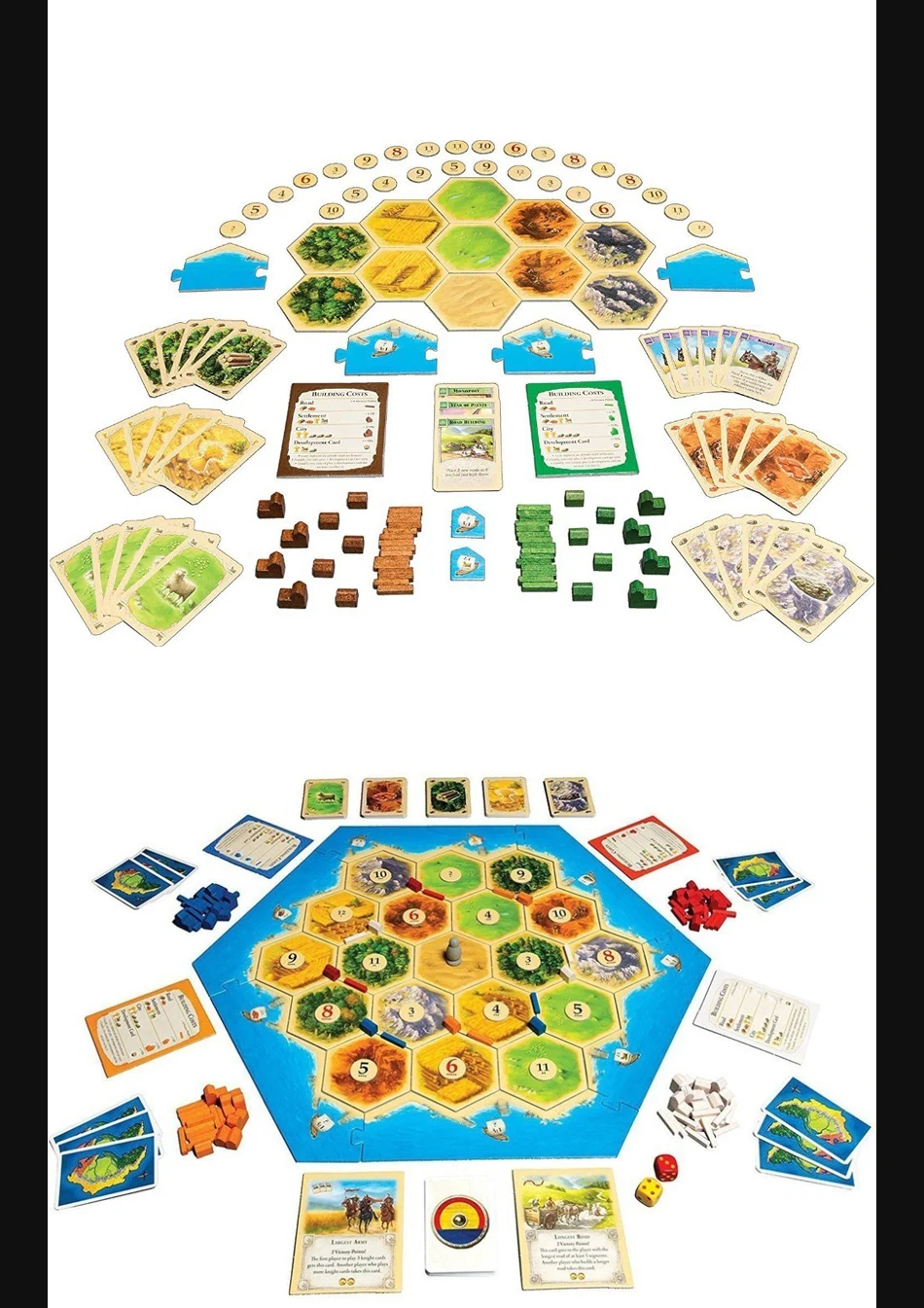 Настольная игра Catan: Trade Build Settle/setters/5-6 плеер, набор для расширения, полный английский, высокое качество, домашние, вечерние, настольные игры