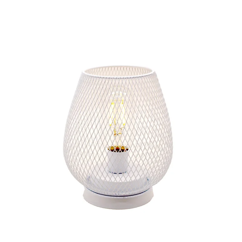 Декоративная настольная лампа в скандинавском индустриальном стиле для птичьей