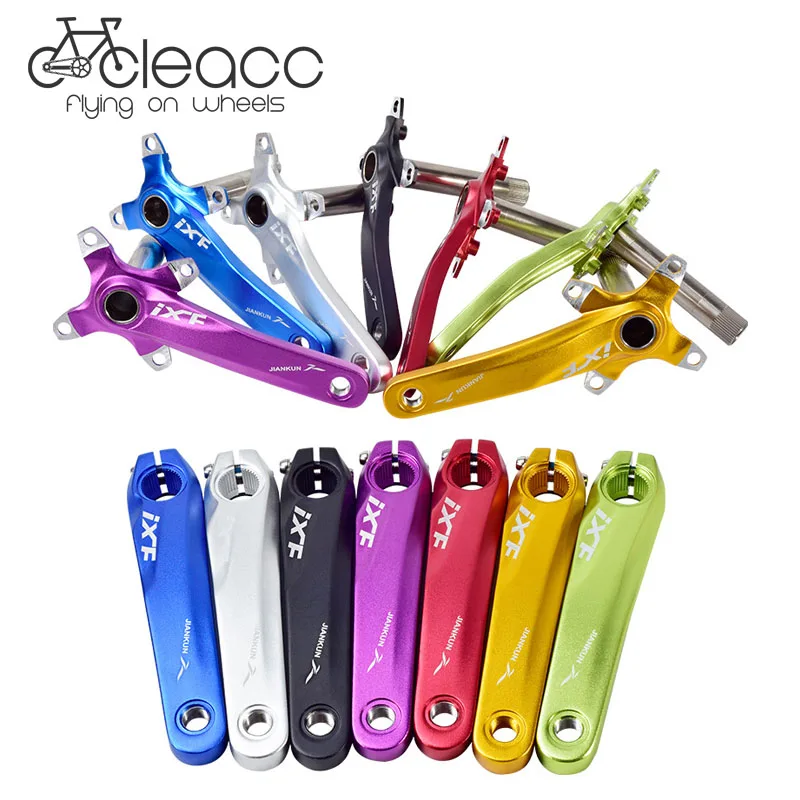 

CYCLEACC MTB Bike Crankset Aluminum Alloy Sprocket 104BCD 170mm Cranks 32T 34T 36T 38T BB Bottom Bracket Crank Bicycle Parts