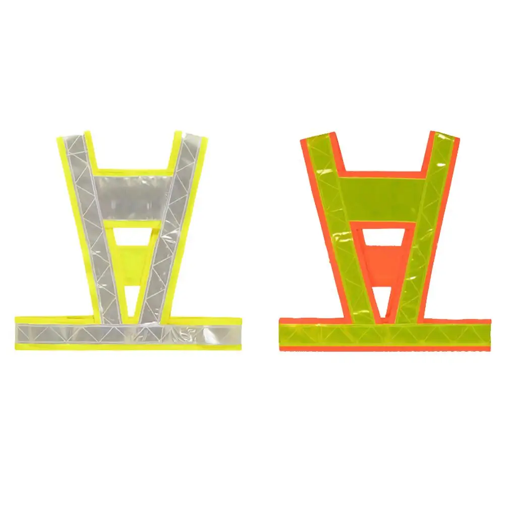 V образная Светоотражающая велосипедная жилетка для безопасности дорожного