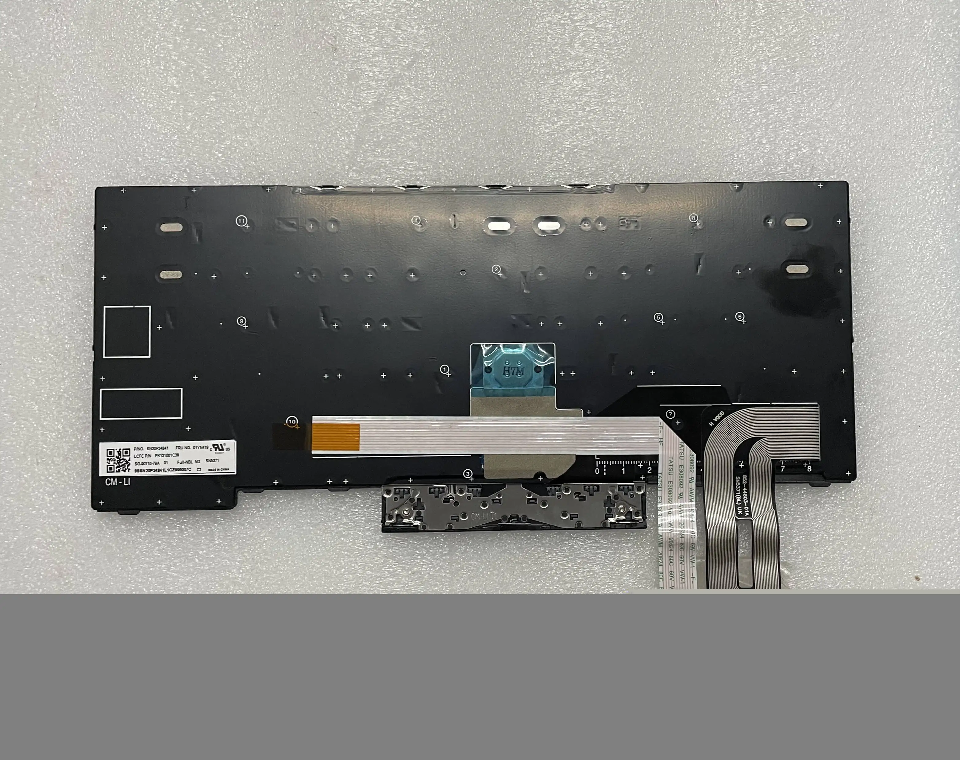 Новинка для Lenovo Thinkpad E480 E490 R480 R490 L490 Клавиатура ноутбука SN20P34842 1PE553 с поддержкой