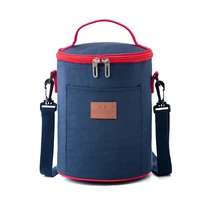 2022 new tote round insulate lunch bag women student lunch box bento thermo bag office school picnic cooler bag bolso