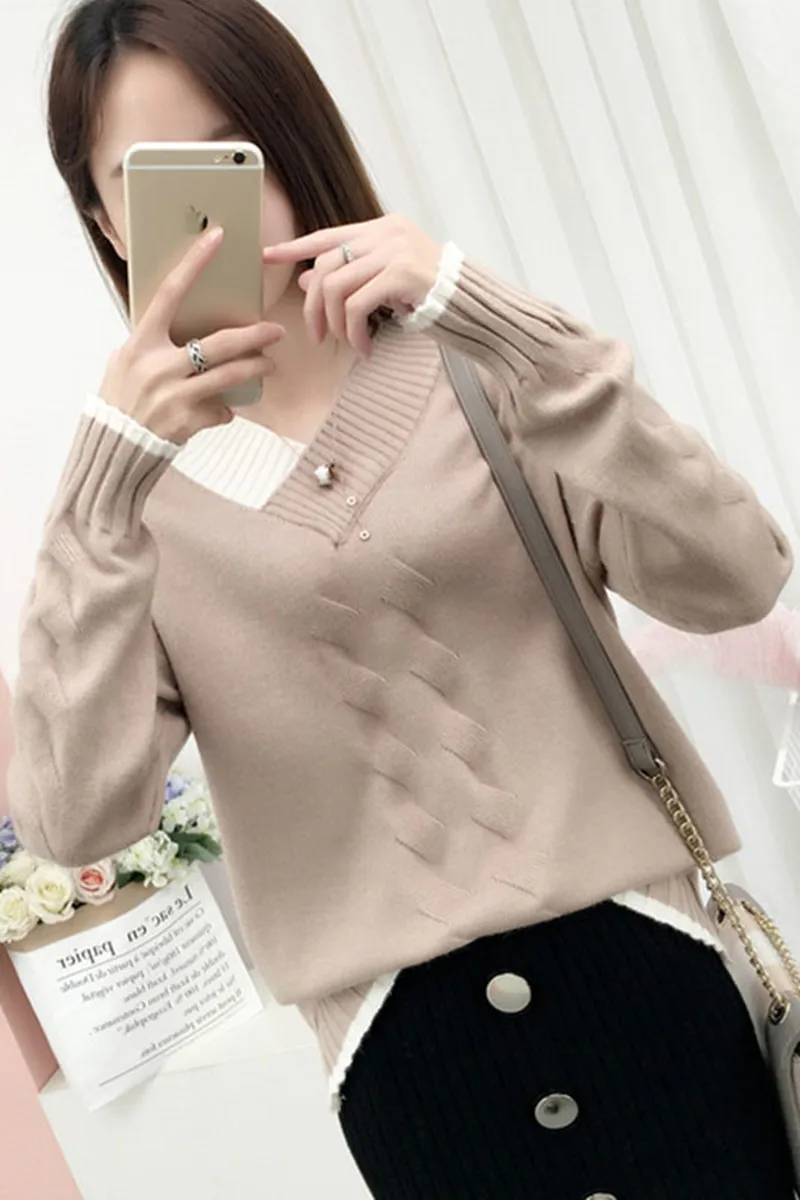 

Cheap wholesale 2019 new autumn winter Hot selling women's fashion casual warm nice Sweater BP131