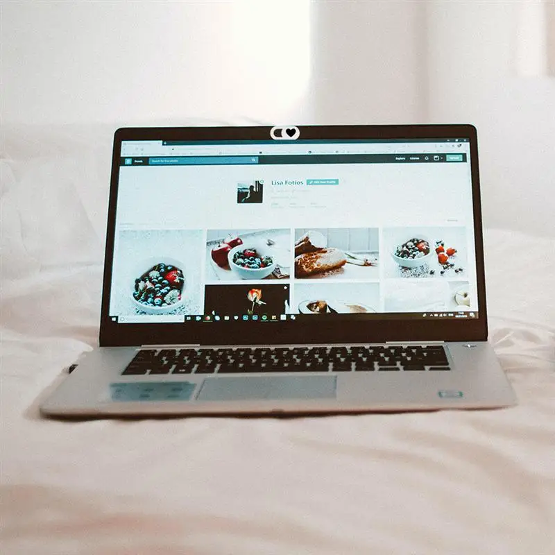 Комплект из 3 предметов с узором в виде сердца Камера крышка слайд блокиратор