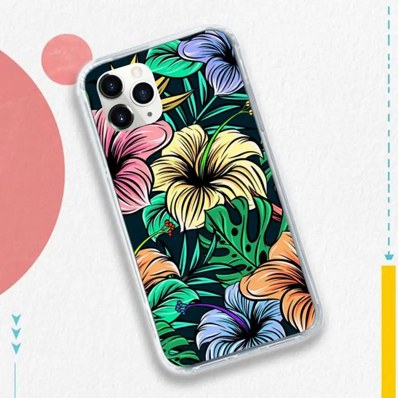 

Vintage flowers vintage painting Phone Case for iPhone 11 12 pro XS MAX 8 7 6 6S Plus X 5S SE 2020 XR