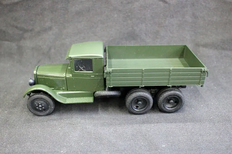 Классическая 1:43 шкала литья под давлением сплав Металл Винтаж русский грузовик миниатюрный моделирование статические Автомобили Модель дисплей коллекция