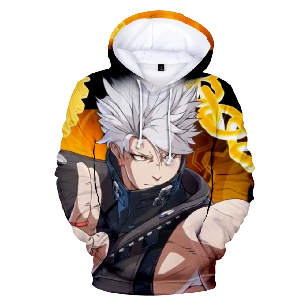 

Guilty Gear Strive Hoodie Casual Sweatshirt Teenager Men/Women Pullover Hooded New Arrival 3D Pattern Streetwear Casual Clothes