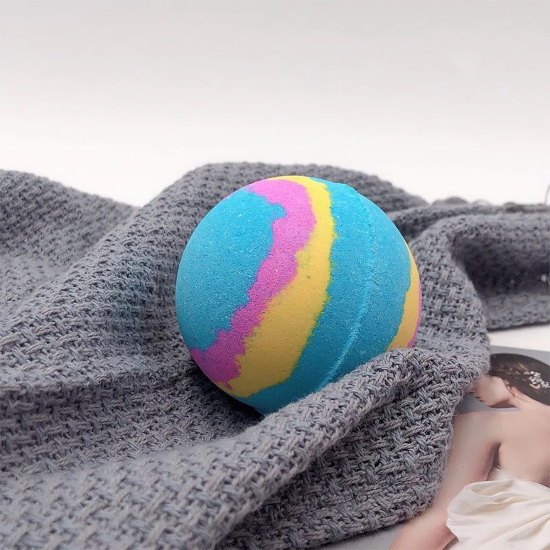 

2021 New Colorful Bubble Bath Bomb Natural Fizzy for Women Releases Color, Scent, Bubbles