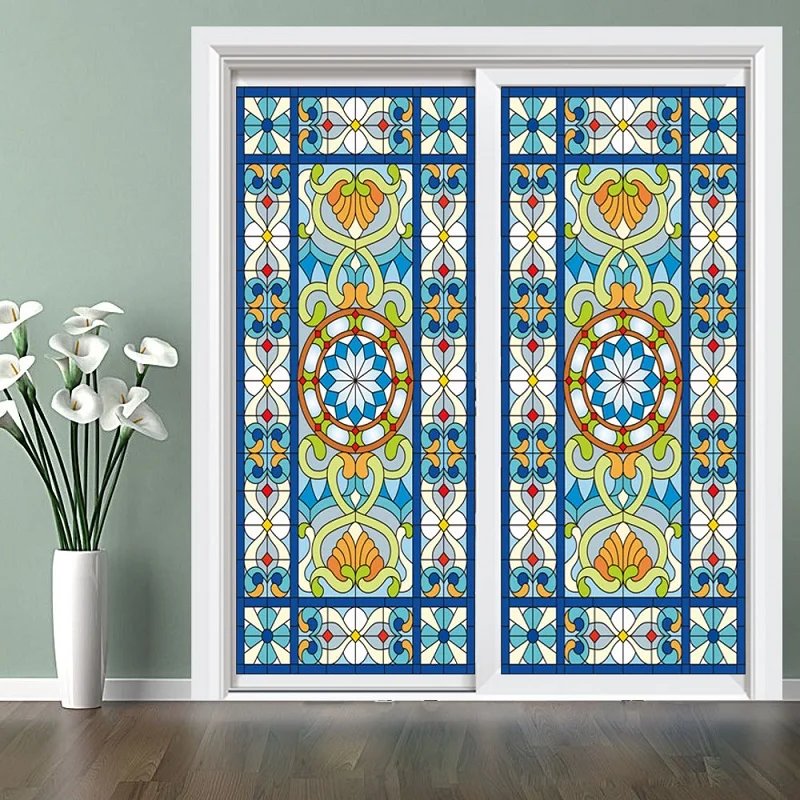 Оконная наклейка по индивидуальному размеру Электростатическая домашняя в