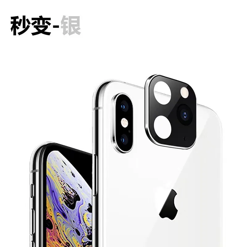 Закаленное стекло для iPhone X XS Max Замена на 11 Pro крышка задняя камера объектив