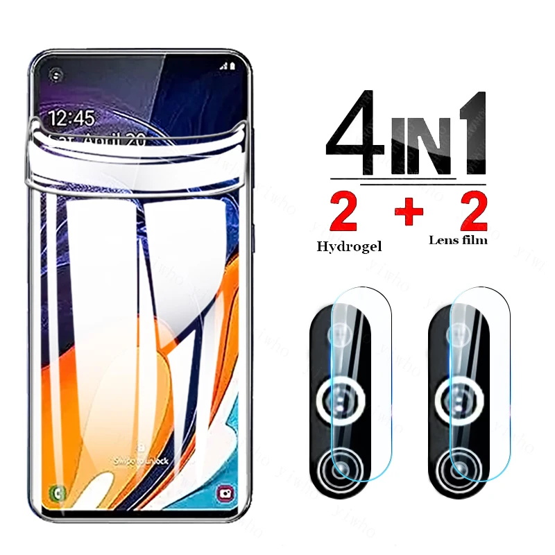 

Гидрогелевая пленка с полным покрытием для Samsung Galaxy A60, A71, A70s, A02s, A80, A70, A90, зеркальные Защитные пленки для экрана A30s, A50s, A10s, A10e, стекло для объек...