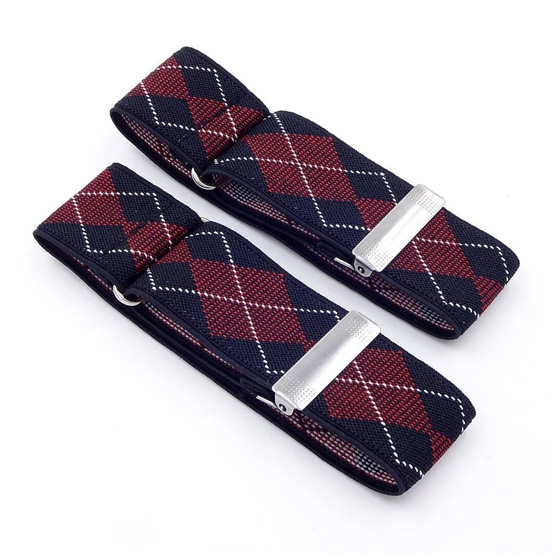 3.5cm Elasticated Unisex Armbands Sleeve Garter Adjustable Gift Shirt Holders Cufflink Business Wedding Groom Accessory - купить по