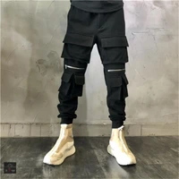 mens harun pants spring and autumn new style work style urban youth more pocket decoration leisure loose large size pants