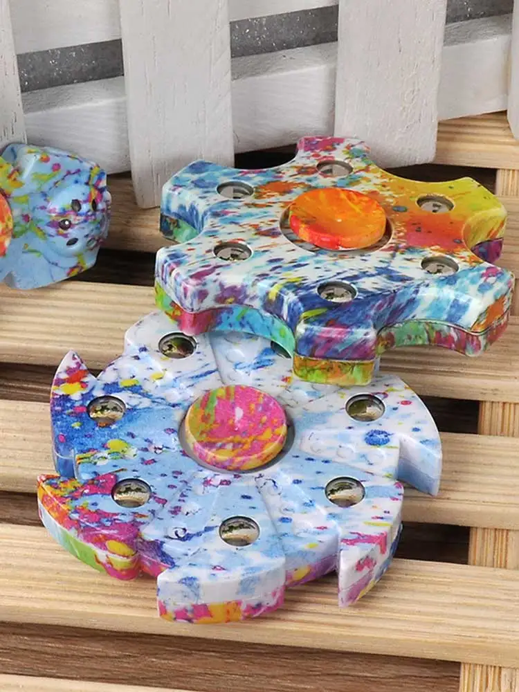 Креативный Спиннинг для снятия стресса инновационная цветопередача интересная