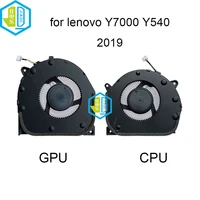notebook cooler cpu gpu fans for lenovo legion y7000 y540 gtx 1660ti 2019 eg75070s1 1c030 1c010 dc28000e3s1 pc radiator cooling