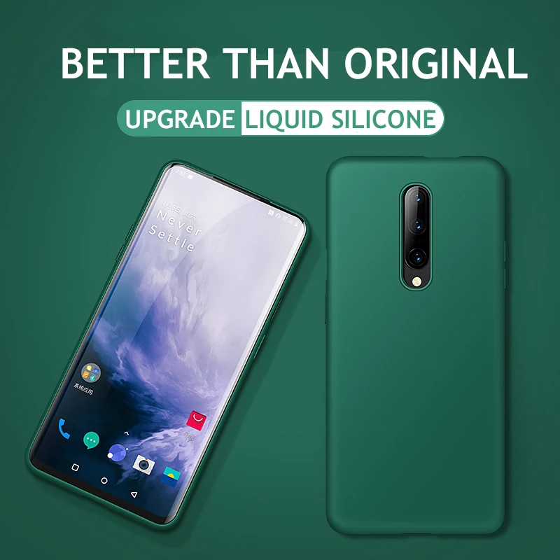 Жидкий силиконовый мягкий кожаный чехол для Oneplus 6 6T 5 5T Роскошный чехол One Plus 7 Pro Бампер Oneplus7 Oneplus7pro защита