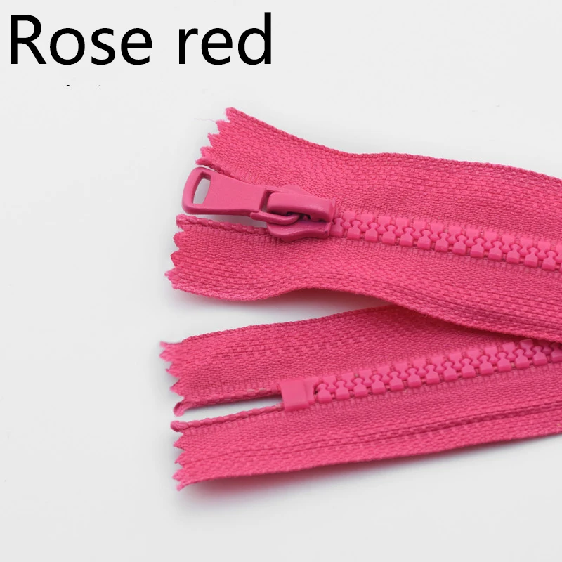 Rose red Meetee 5 шт. 15/20/25 см 5# разъемная застежка-молния смолаы неразъёмная застёжка-Костюмы карман на молнии Подушка DIY кошелек одежда швейной фурнитуры ZA007 - Цвет: Rose red