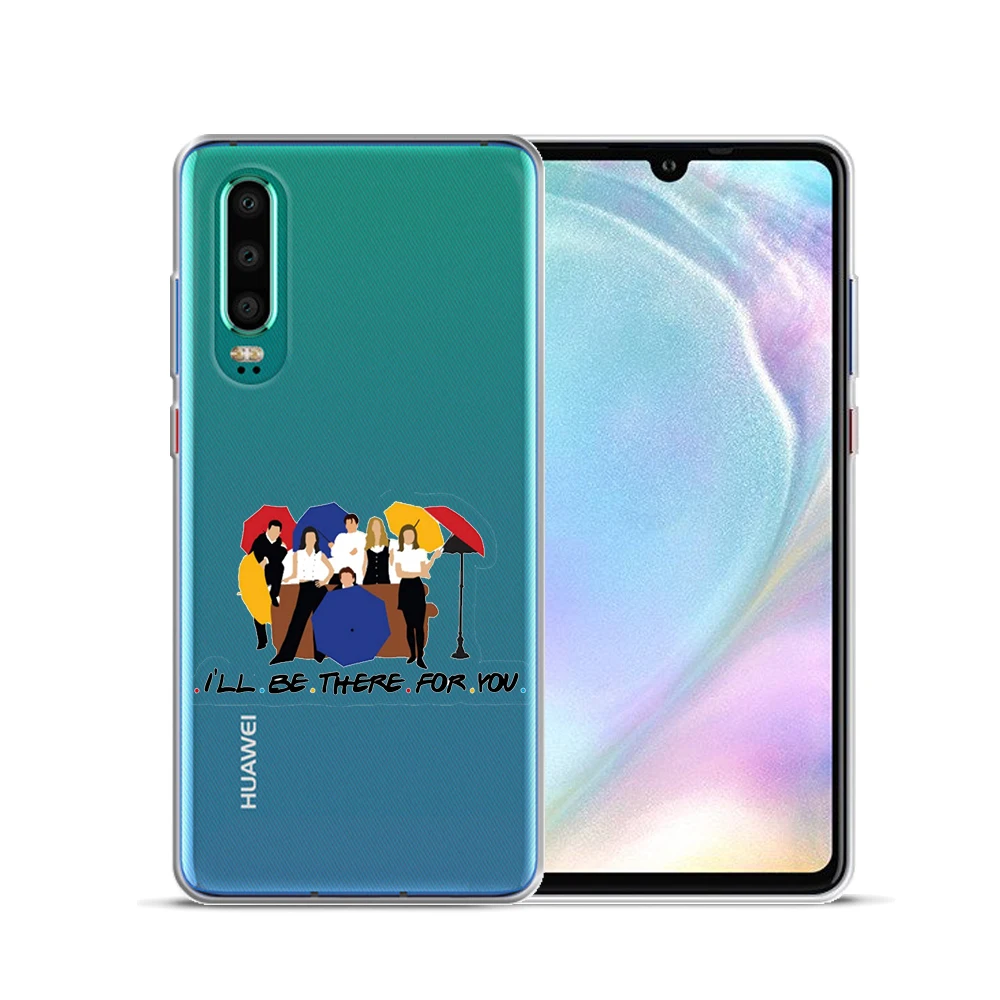 Мягкий чехол из ТПУ для Huawei P30 Lite Pro P10 P20 P40 E P8 2017 Y9