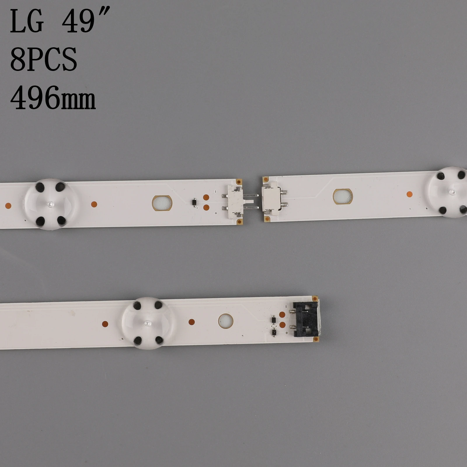 LED Backlight strip 8 Lamp For LG Innotek 17Y 49&quot_FHD TV SSC_49INCH_FHD A B 49LH51_FHD_A 49LJ51/LJ57_FHD 49LH5100 NC490DUE-ABEX1 |