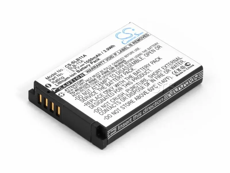 Аккумулятор CameronSino CS-SLB11A для фотоаппарата Samsung SLB-11A SLB-11EB (1050mAh) | Мобильные телефоны