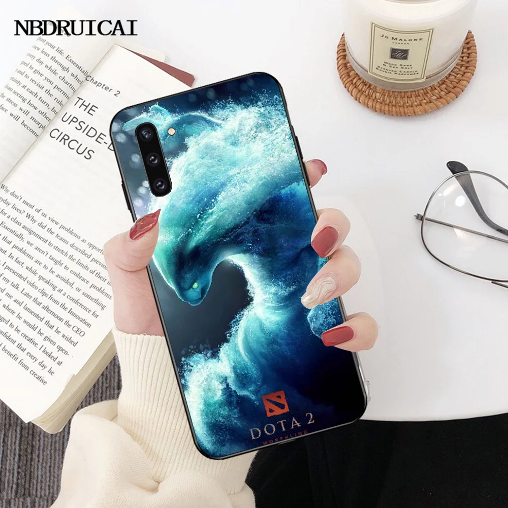 NBDRUICAI Shadow Fiend Dota 2 умный мягкий силиконовый черный чехол для телефона Samsung Note 3 4 5 7 8 9