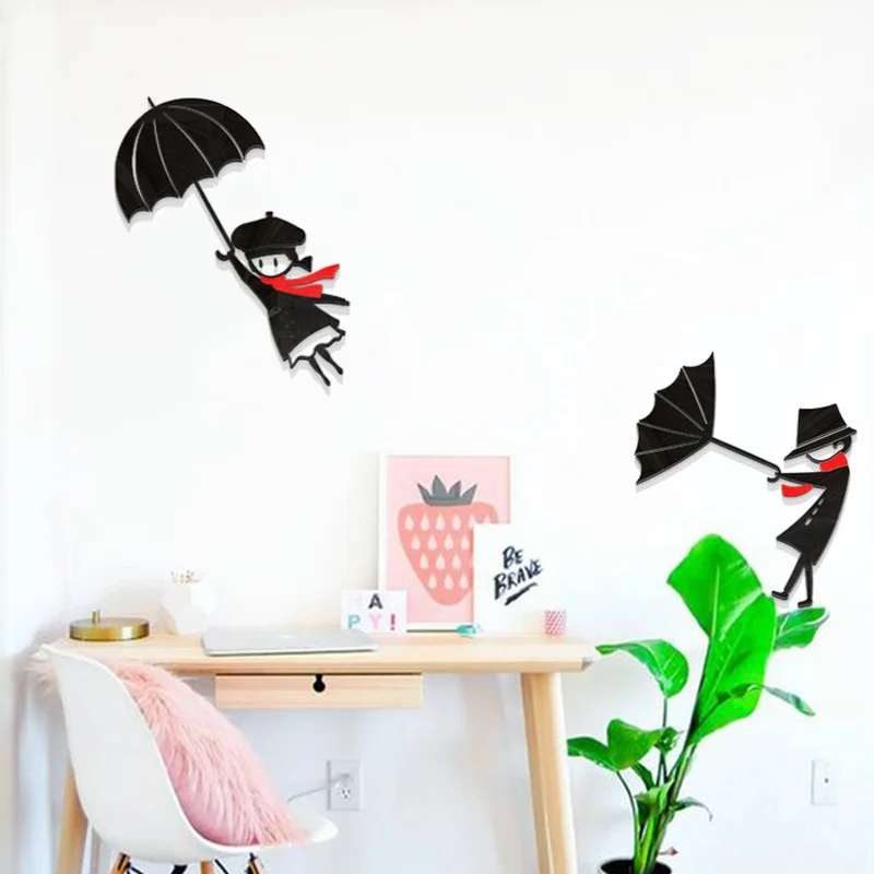 Зонты WS94 для пар Американская страна детская комната спальня маленький Свежий