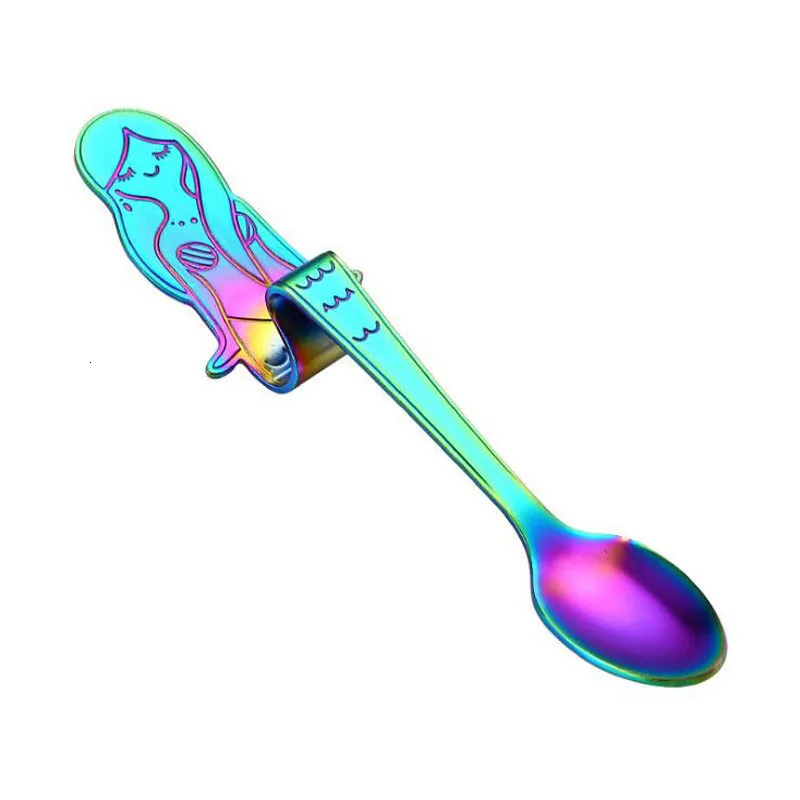 Ложка-Русалка для кофе из нержавеющей стали | Дом и сад