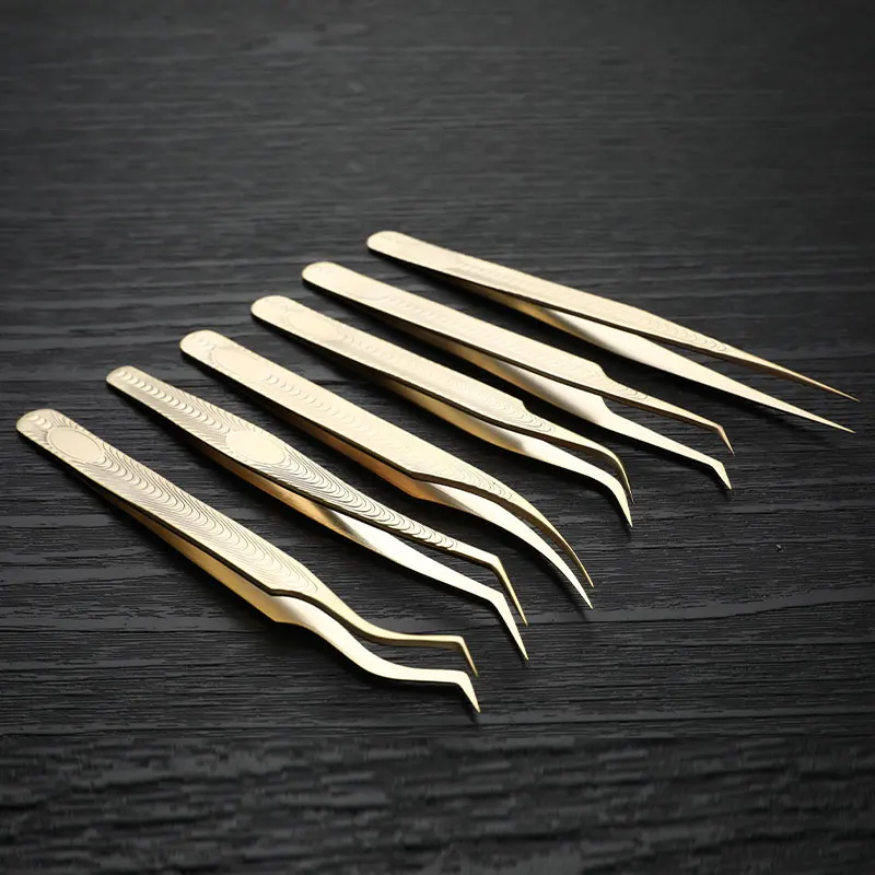 1 шт. пинцет для наращивания ресниц из нержавеющей стали | Красота и здоровье