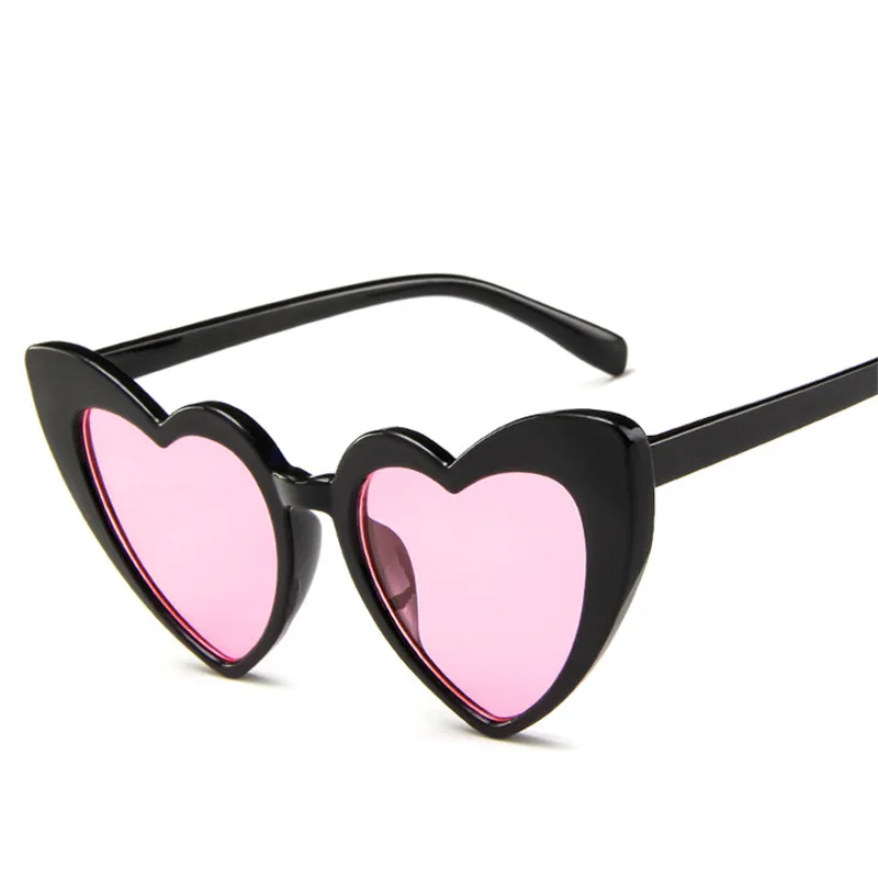 

2020 Heart Sunglasses Women brand designer Cat Eye Sun Glasses Retro Love Heart Shaped Glasses Ladies Shopping Sunglass UV400