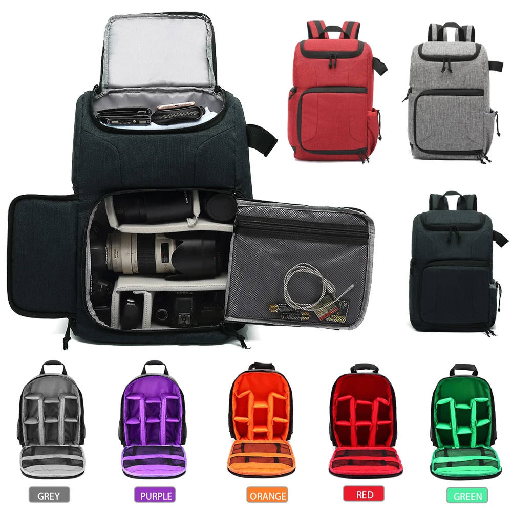 Мульти функциональные Dslr Камера сумка рюкзак Универсальный фотографии