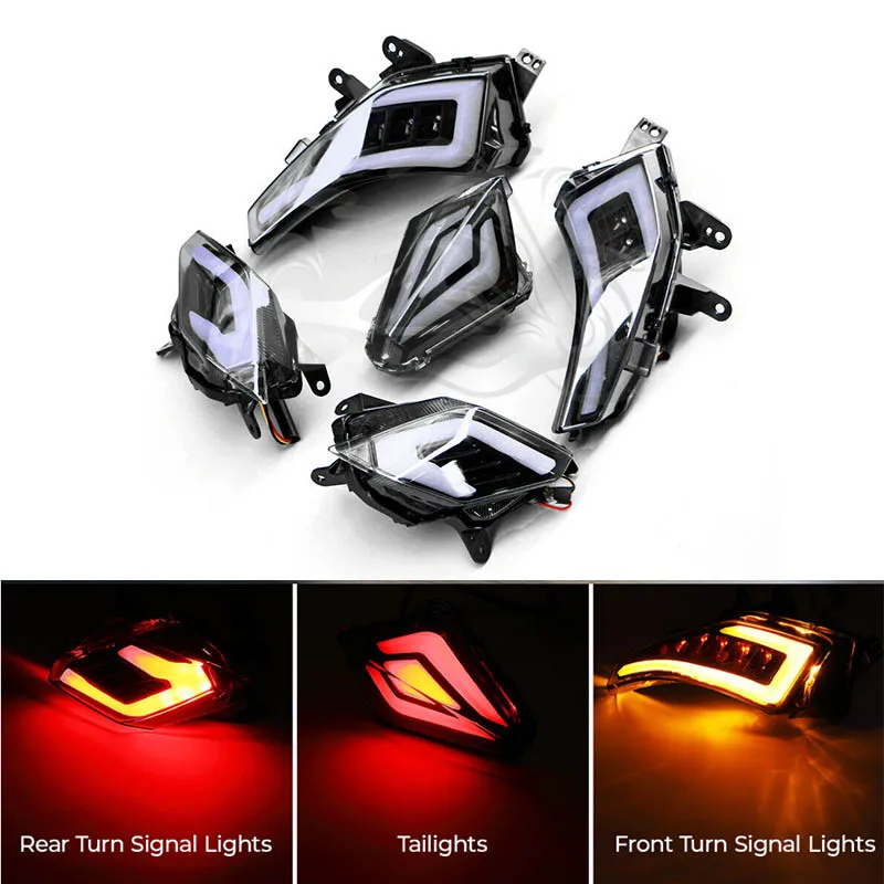 Светодиодный задний стоп сигнал светильник сигнала поворота интегрированный