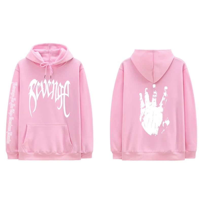 Xxxtentacion Revenge Kill Me Hoodies Men/Women Sweatshirts Rapper Hip Hop Hooded Pullover Sweatershirts Male Streetwear Hoody | Мужская