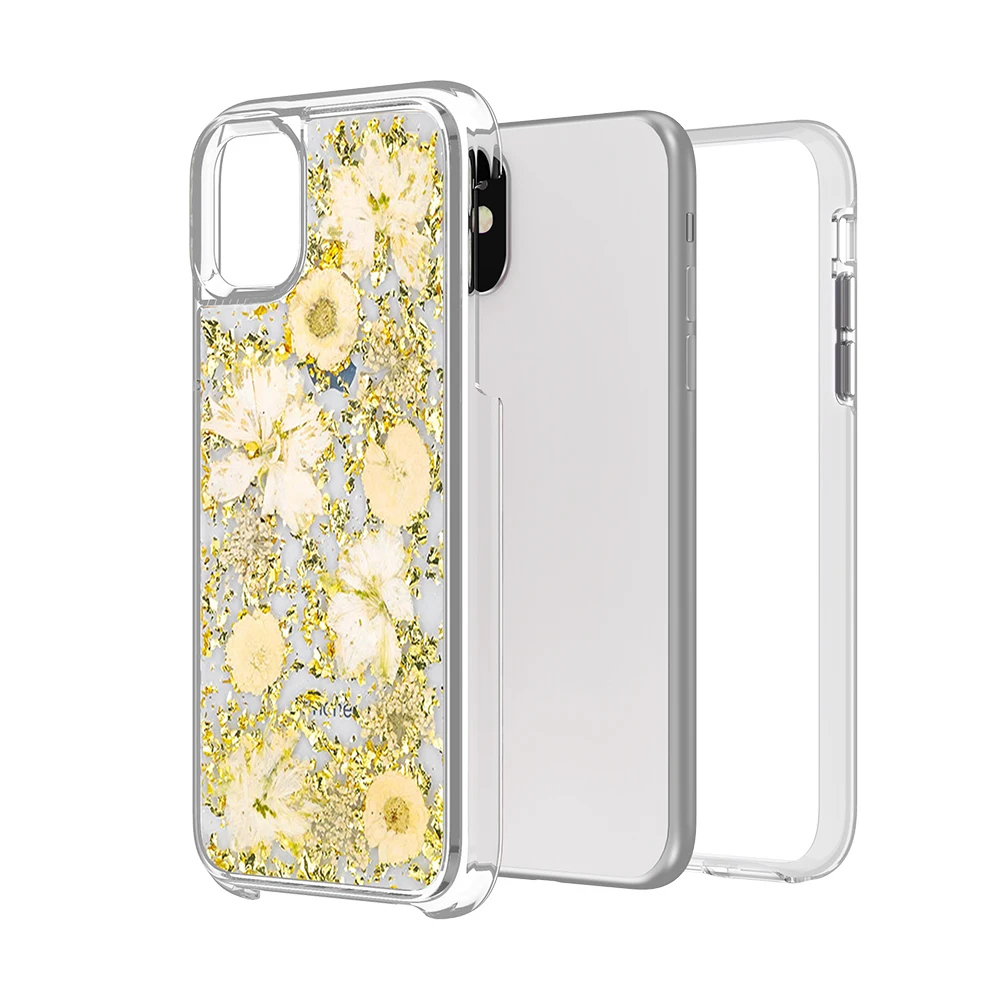 3 Layer Glitter Case for iPhone 6 6s 7 8 Plus XS Max XR X Cover Luxury Bling Sparkle Designer Shining Fashion PH06 |