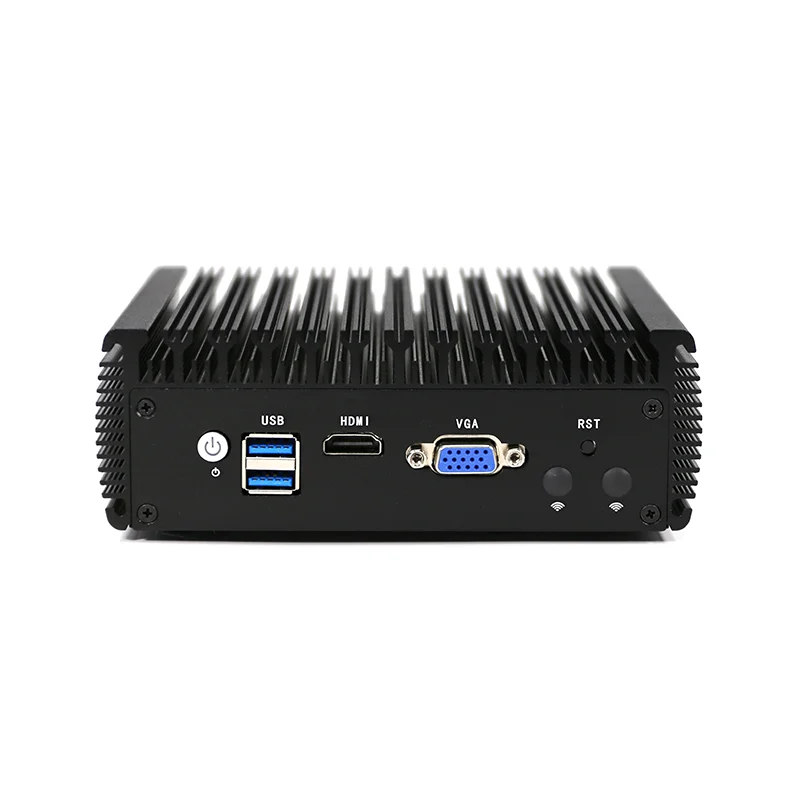 Celeron J4125 Fanless Mini PC 4 Intel 2.5G i225 LAN Switch Quad Core Router Server ESXI HD-MI VGA pfSense Firewall Appliance | Компьютеры