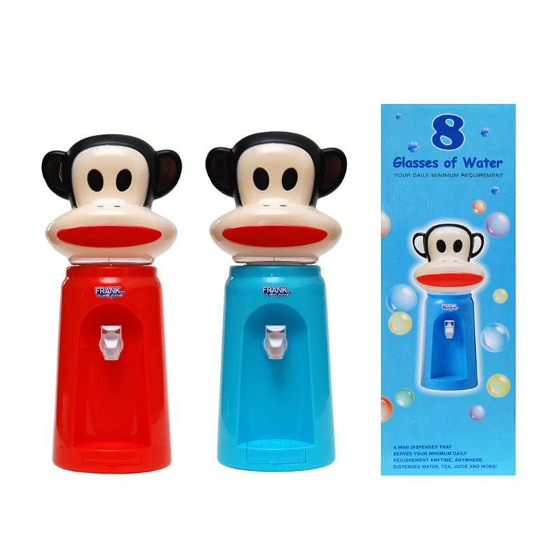 

Mini Water Dispenser Children Cartoon Water Dispenser Life Office Small Water Dispenser with water bottle 2000ml