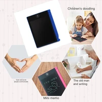 4 4 inch mini writing tablet digital lcd drawing notepad electronic practice handwriting painting tablet pad gift for kids