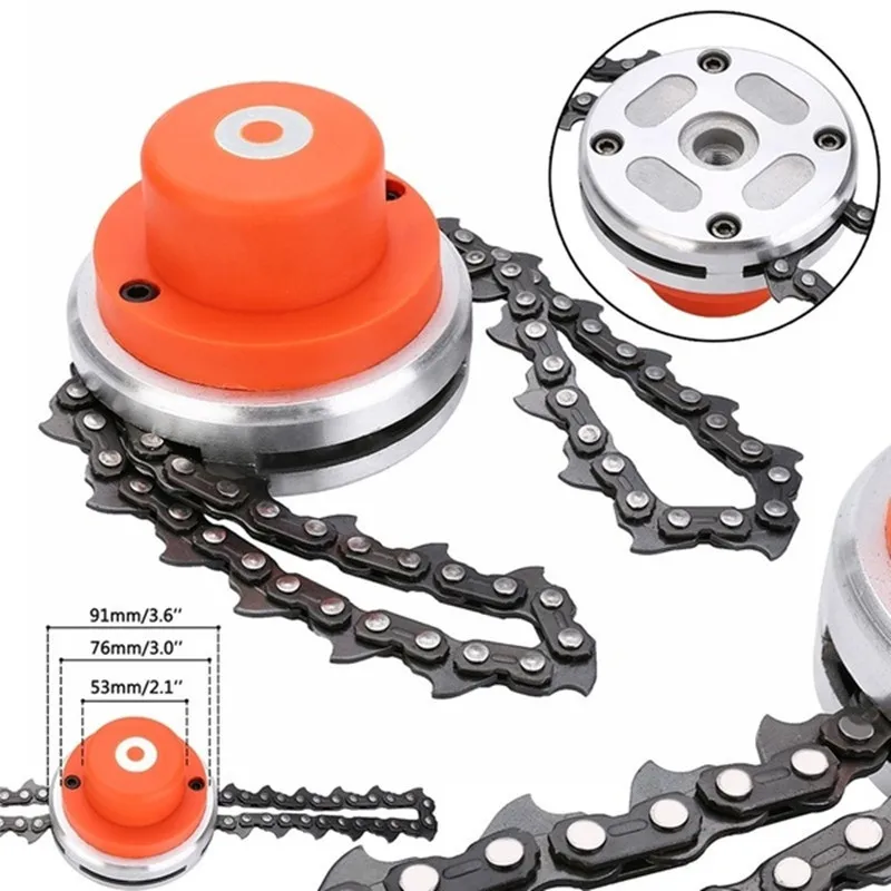 Сменная универсальная цепь для газонокосилки 65Mn триммер травы резак сада