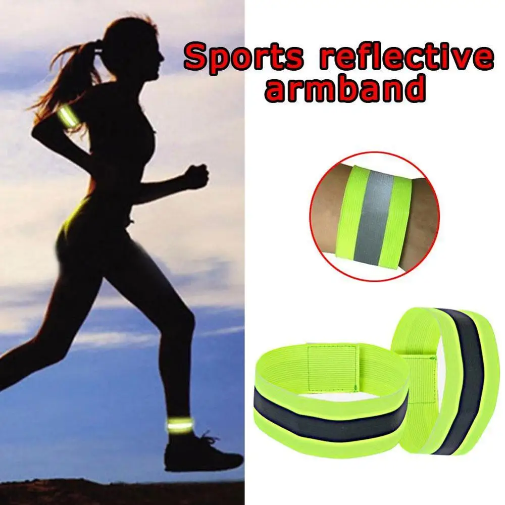 Ночной светоотражающий ремень безопасности нарукавник для ночного бега занятий