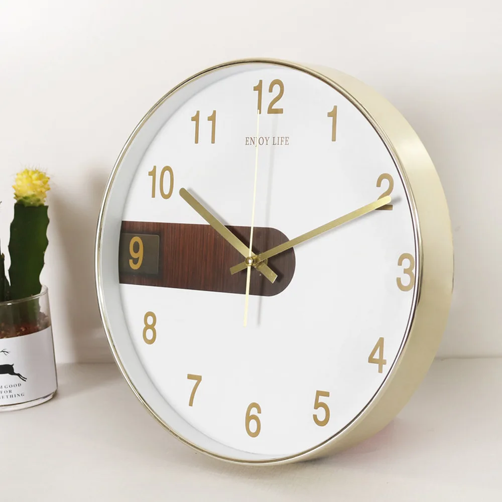 Настенные часы в скандинавском стиле Современные Простые оригинальные модные