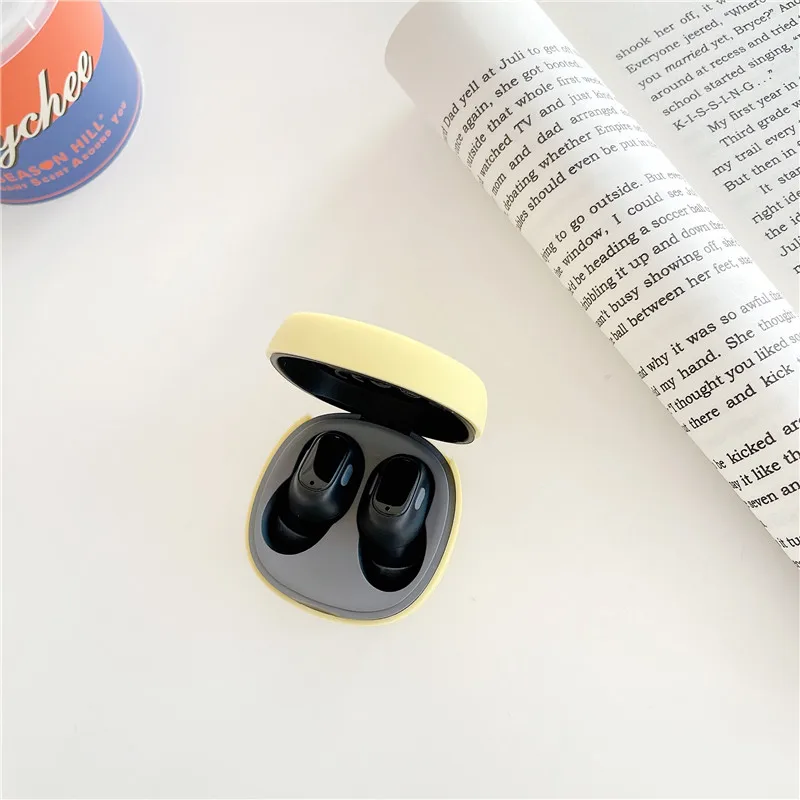 

DIY cartoon case For Baseus Encok TWS WM01 Case fashion daisy fashion Silicone Anti-slip Earphone Cover for Baseus WM01 Case