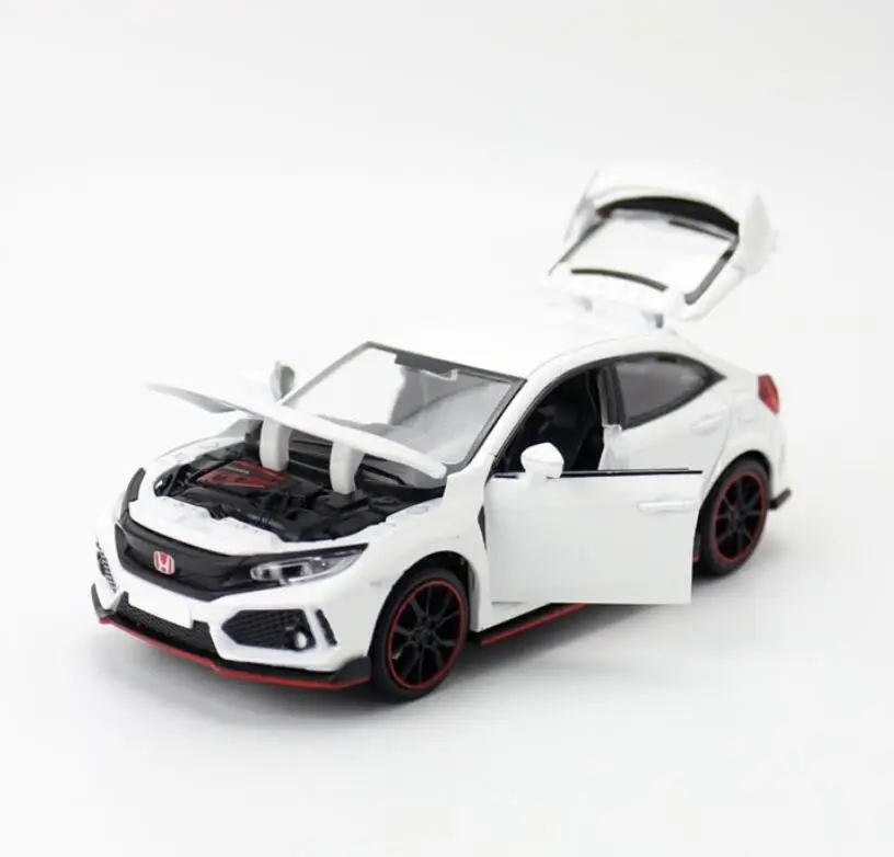 Модель автомобиля из сплава 1:32 новая Honda TYPE R Mugen RR со звуком и светильник