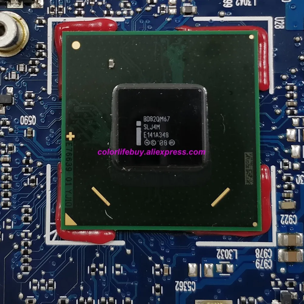 Genuine 670123-001 6050A2398501-MB-A02 w 216-0809024 GPU QM67 Laptop Motherboard for HP EliteBook 8460w NoteBook PC enlarge