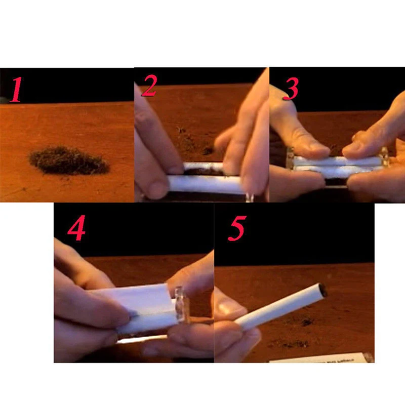 70MM Cigarette Machine And Filling Tobacco Rolling Single Manual Roller Maker Smoking | Дом и сад