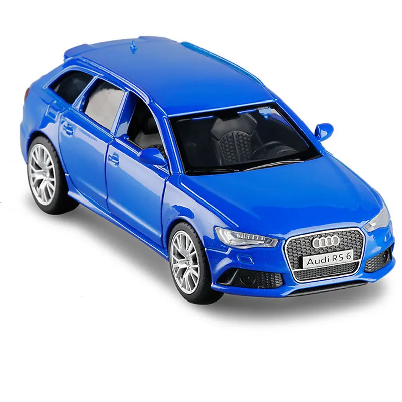 

1:32 Audi RS6 Car Model Alloy Car Die Cast Toy Car Model Pull Back Children's Toy Collectibles Free Shipping