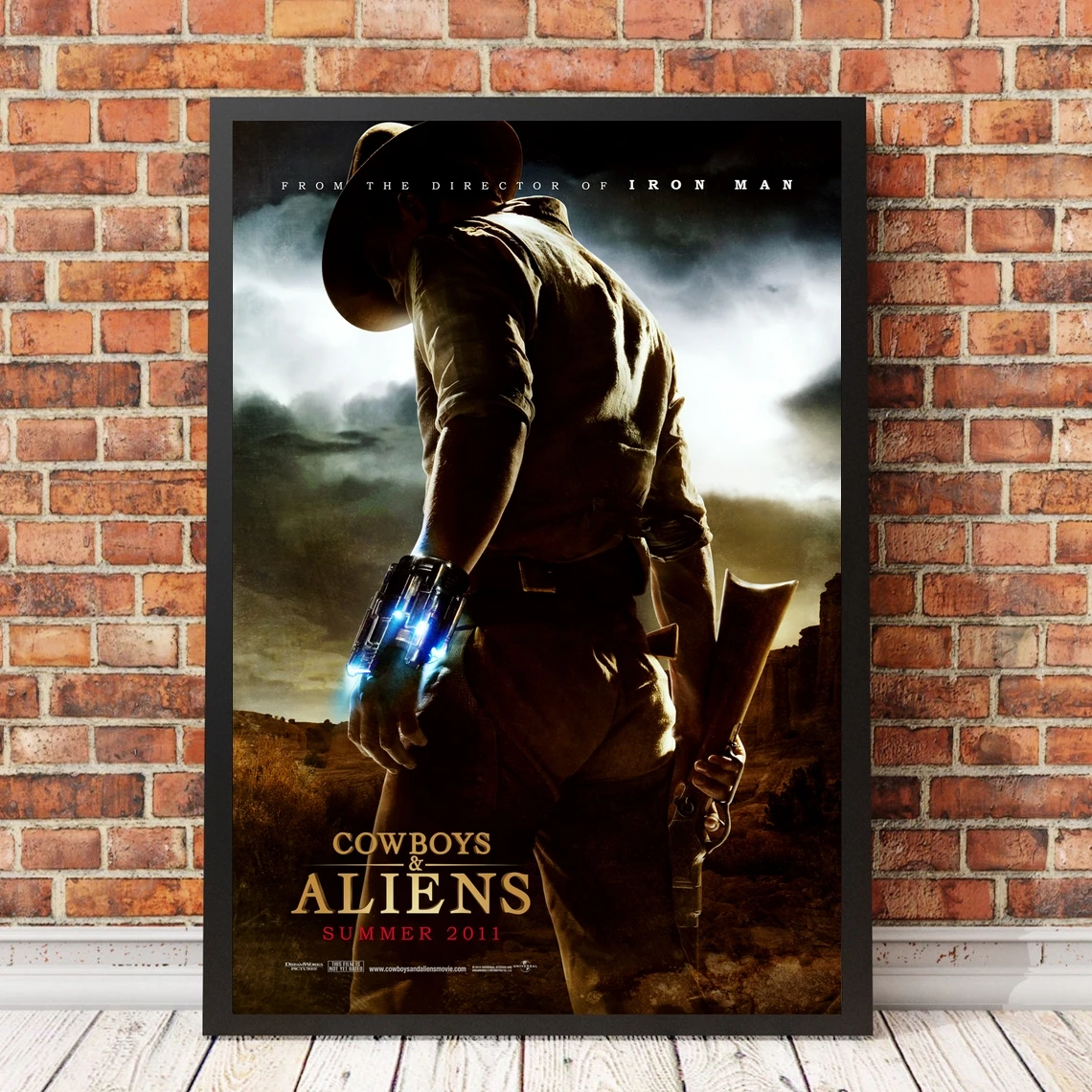 

Ковбои и пришельцы, классический кинопостер, холст, художественные принты, украшение для дома, настенная живопись (без рамки)