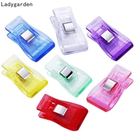 100pcs 33mm plastic holder for diy patchwork fabric quilting craft sewing knitting suspender clip high quality craft supplies