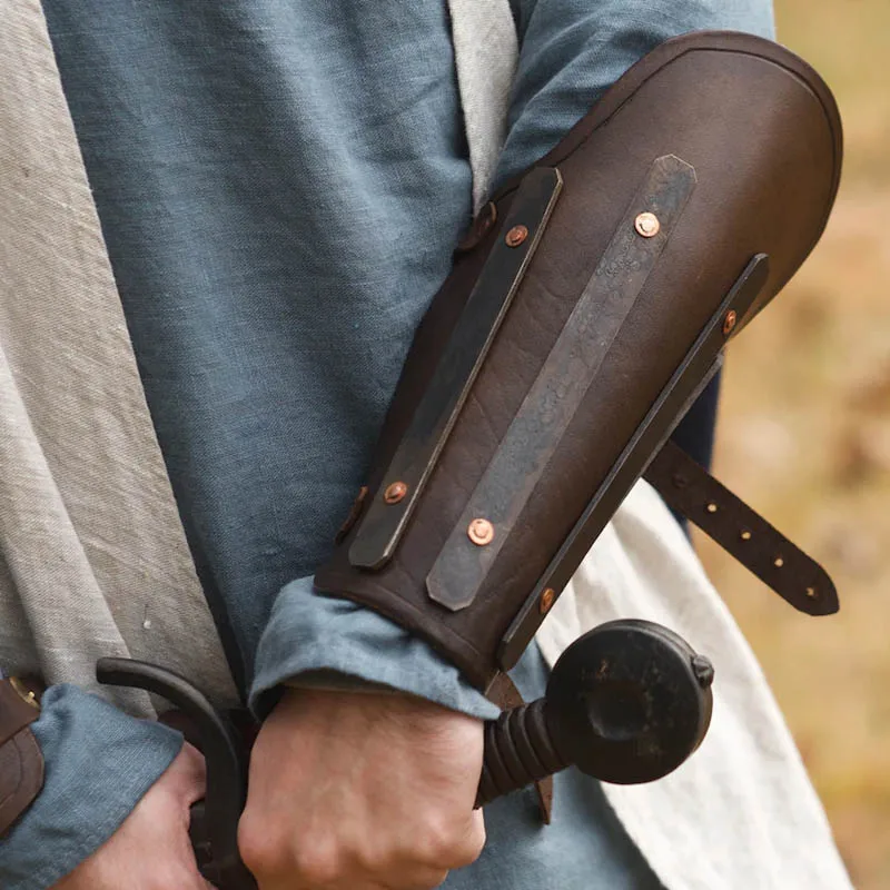 Реквизит для косплея средневековый армированный манжета викингов мужской