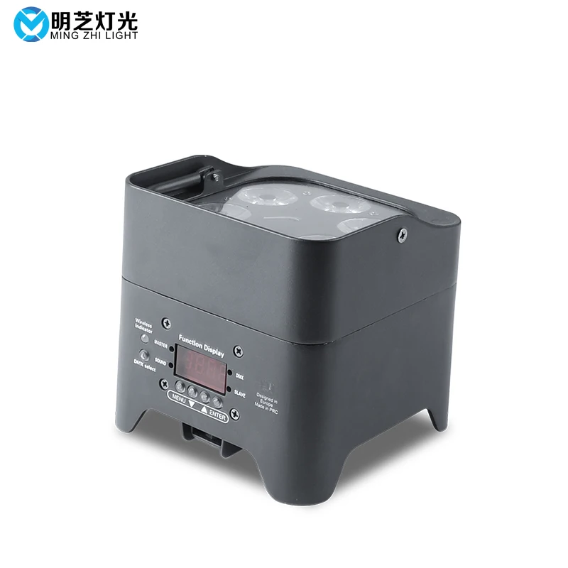 Mingzhi 72 Вт светодиодный мини-аккумулятор Par Светильник 6*12 RGBWA + UV (6 в 1 светильник s |